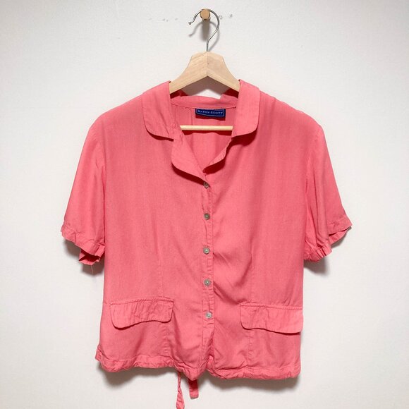 3 FOR $15 Vintage pink button down shirt - Picture 1 of 13